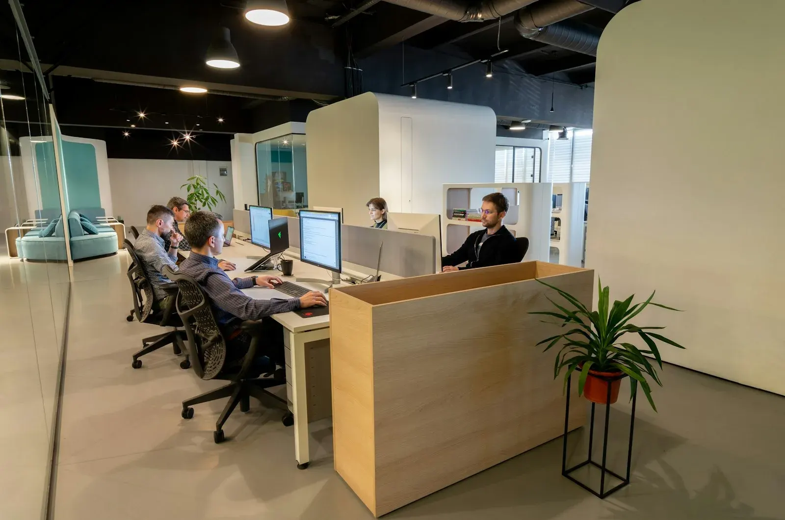 Il progetto InvoiceFlow: schermata principale del lavoro di web app / saas