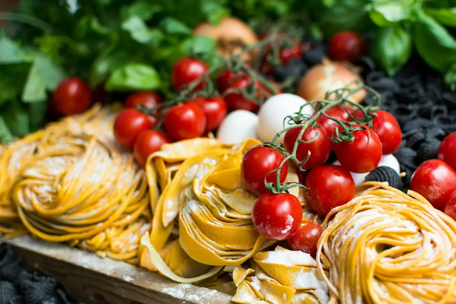 Materie prime scelte per la selezione dei produttori partner